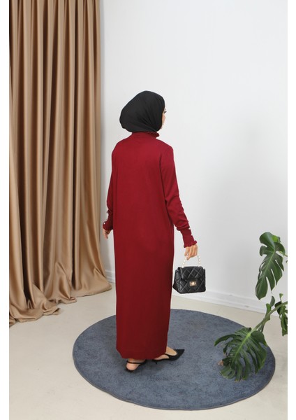 Taş Detaylı Merserize Elbise indirimleri