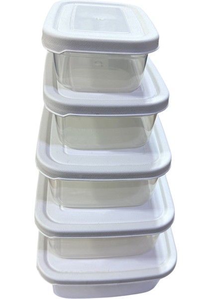 5 Li Set Saklama Kabı Toplam 9.4 Litre fırsatları