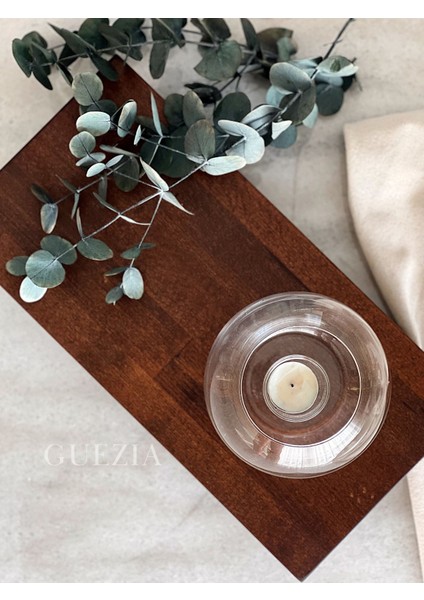 Akasya Dikdörtgen Ayaklı Sunumluk 20X40 cm fiyatları