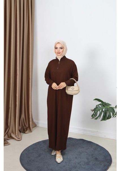 Fermuarlı Merserize Elbise fiyatları