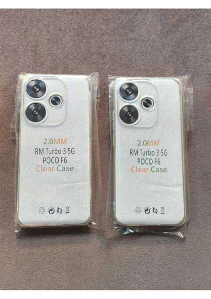 Xiaomi Redmi Turbo 3 5g Poco F6 Uyumlu Şeffaf Simli Silikon Kılıf indirimleri