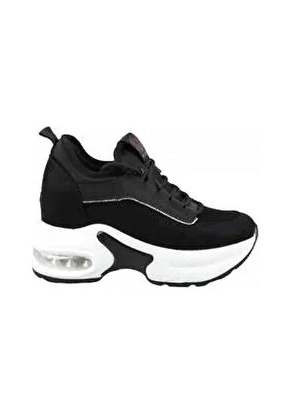 24K300-2 Gizli Dolgu Taş Detaylı Kadın Spor Ayakkabı