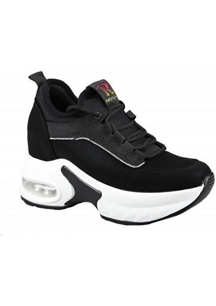 24K300-2 Gizli Dolgu Taş Detaylı Kadın Spor Ayakkabı modelleri