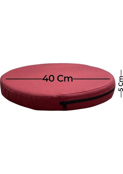 Anaokulu Kreş Aktivite Minderi, Bahçe, Dekor, Sandalye Minderi 40X5 cm Yuvarlak Minder fırsatları