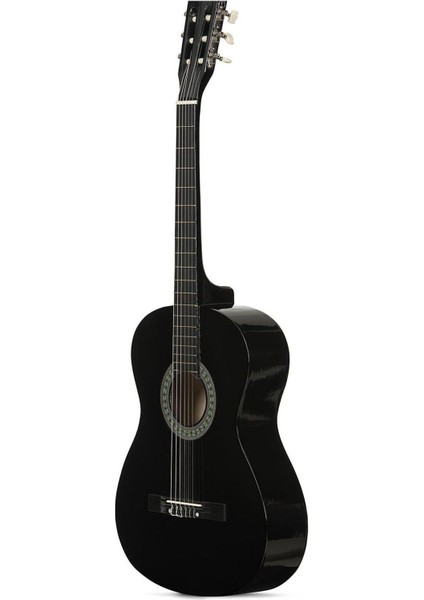 Siyah Gitar - 4/4 Boy Öğrenci Gitarı Kılıf ve Pena Hediye !