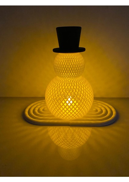 Smilechild Büyük Boy Ledli Yılbaşı Süsü Seti Kardan Adam ve Şekilli Yıldız 16 cm 2 Adet LED Mum Dahildir indirimleri