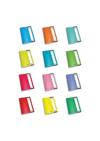 New Style A4 Pp Kapak Okul Defteri 60/1