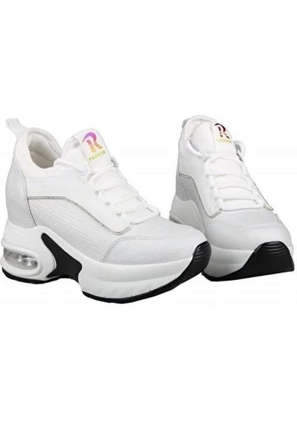 24K300-2 Gizli Dolgu Taş Detaylı Kadın Spor Ayakkabı fırsatları