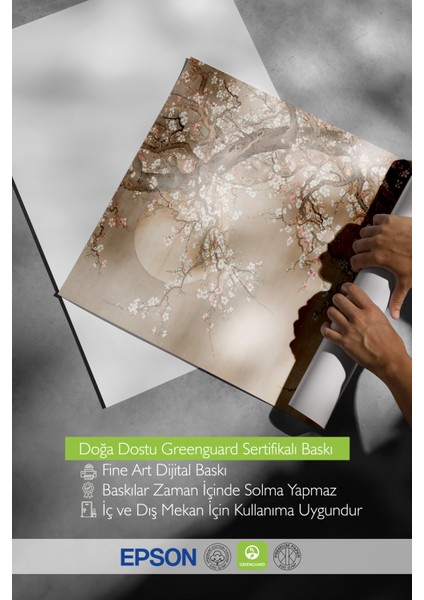 Çerçevesiz Poster, Baharın Fısıltısı, Salon Dekoru Poster No: 113490