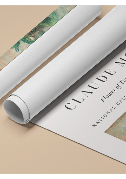 Çerçevesiz Poster, Claude Monet Sarı Çiçek Tablosu, Salon Dekoru Poster No: 113560 fırsatları