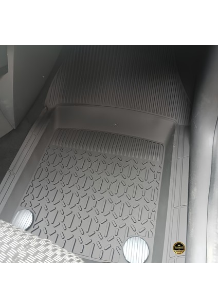 Fiat 500 2020-2021-2022-2023-2024-2025 Kesilebilir Oto Paspas Antrasit Siyah/tpe Termo Kauçuk/su Geçirmez/dayanıklı Kaymaz Zemin fiyatları