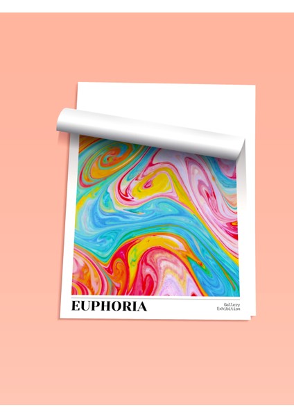 Çerçevesiz Poster, Euphoria – Renklerin Coşkusu, Ofis Dekoru Poster No: 113554 fiyatları