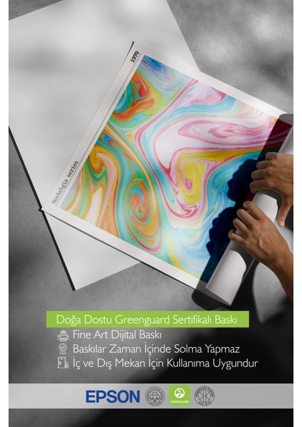 Çerçevesiz Poster, Euphoria – Renklerin Coşkusu, Ofis Dekoru Poster No: 113554