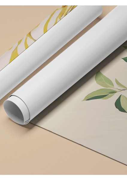 Çerçevesiz Poster, Sarı Limonlu Natürmort Tablo, Mutfak Dekoru Poster No: 113318 fırsatları