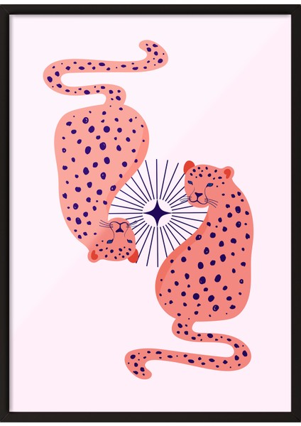 Siyah Çerçeveli Tablo, Yansıyan Ruhlar, Genç Odası Dekoru Poster No: 113425