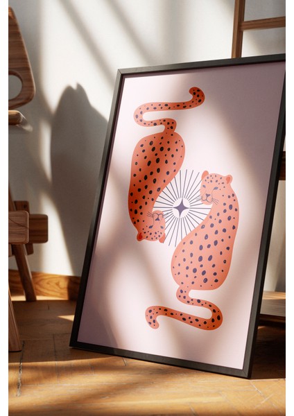 Siyah Çerçeveli Tablo, Yansıyan Ruhlar, Genç Odası Dekoru Poster No: 113425 fırsatları