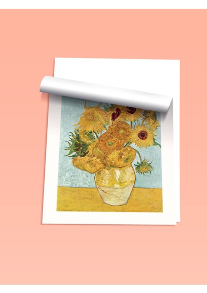 Çerçevesiz Poster, Vincent Van Gogh Ayçiçekleri Tablosu, Salon Dekoru Poster No: 113563 fiyatları
