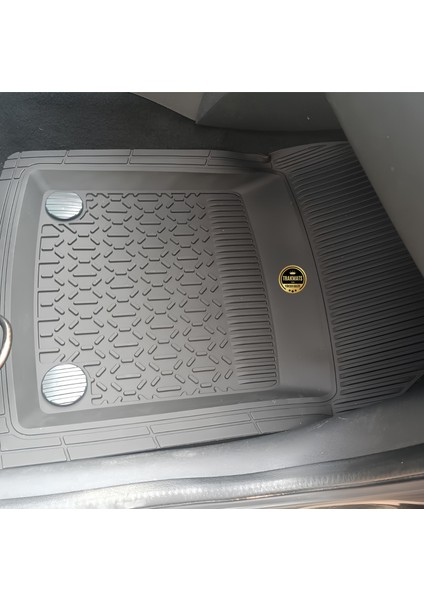 Fiat 500 C 2007-2008-2009-2010-2011-2012 Kesilebilir Oto Paspas Antrasit Siyah/tpe Termo Kauçuk/su Geçirmez/dayanıklı Kaymaz Zemin