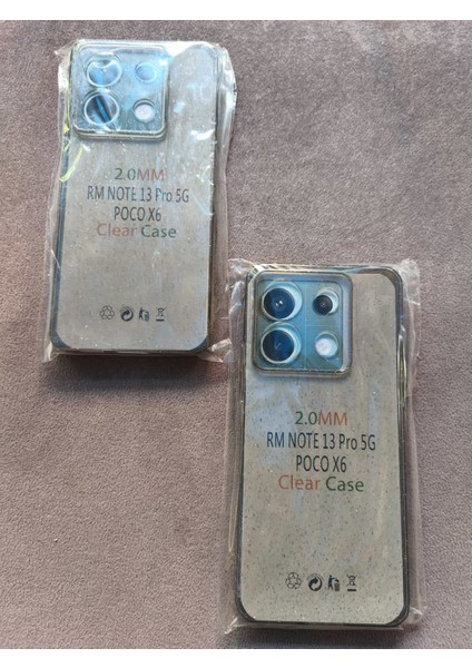 Xiaomi Redmi Note 13 Pro 5g Poco X6 Uyumlu Şeffaf Simli Silikon Kılıf fırsatları