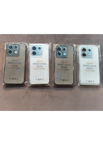 Xiaomi Redmi Note 13 Pro 5g Poco X6 Uyumlu Şeffaf Simli Silikon Kılıf indirimleri