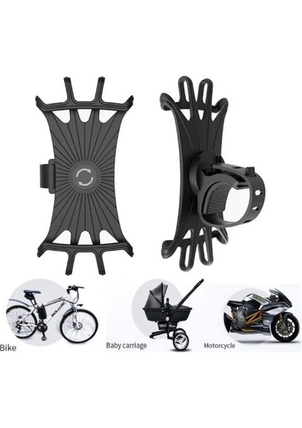 Silikon Esnek Bisiklet Telefon Tutucu fırsatları