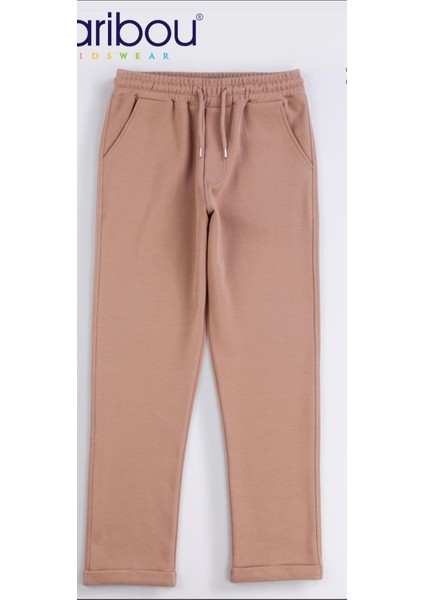 Erkek Çocuk Beli Lastikli Dublepaça Jogger Pantolon