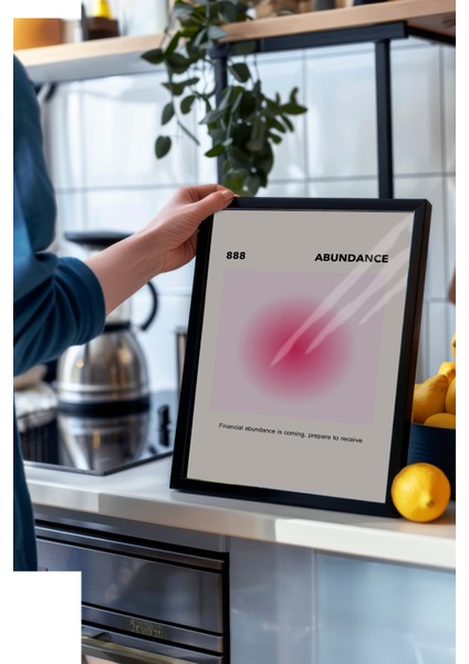 Siyah Çerçeveli Tablo, 888 Abundance Şanslı Sayılar, Çalışma Odası Dekoru Poster No: 114248 modelleri