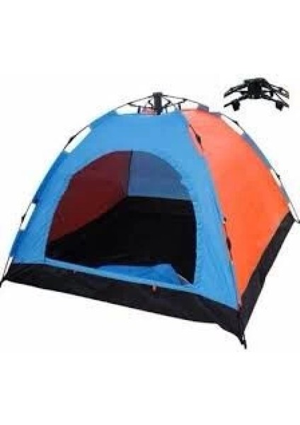 Otomatik Kurulumlu Kamp Çadırı 3 Kişilik (200X150X110)