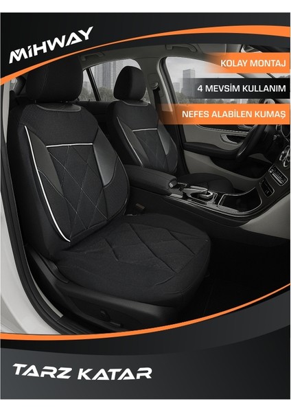 Alfa Romeo 159 Oto Koltuk Kılıfı Ön Arka Tam Set Mihway Procyon Serisi fiyatları