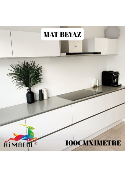 Mat Beyaz Dolap Kaplama Folyosu 100CMX1METRE fiyatları
