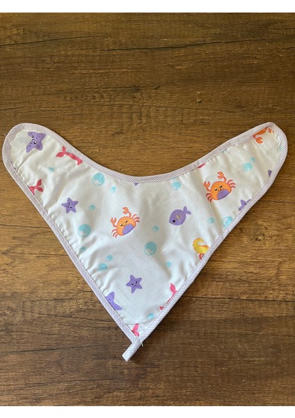 1 Adet Kız Erkek Bebek Çocuk Önlük Mama Önlüğü