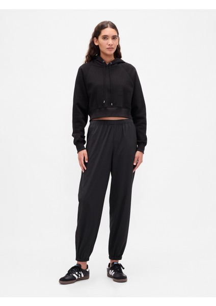Kadın Siyah Gapfit Tech High Rise Jogger Eşofman Altı