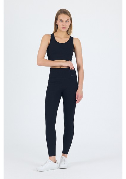 Gloria Uzun Siyah Bambu ve Organik Pamuk Tayt fırsatları