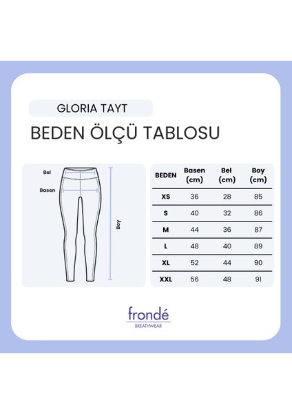 Gloria Uzun Siyah Bambu ve Organik Pamuk Tayt indirimleri