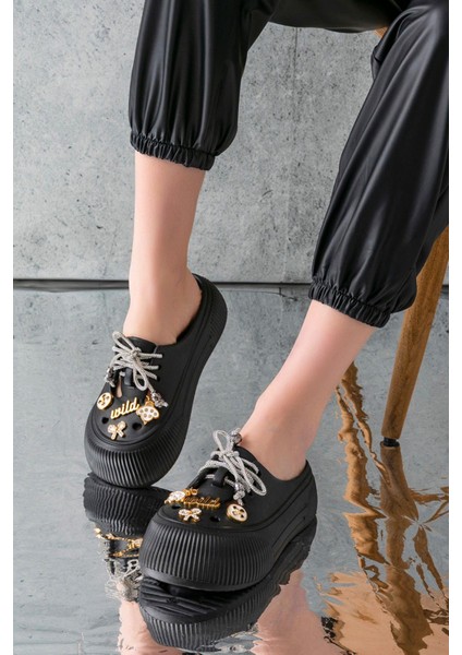 Kadın Eva Taşlı Yüksek Ölçekli Kaymaz Taban Günlük Plaj Deniz Havuz Banyo Ev Terliği fırsatları