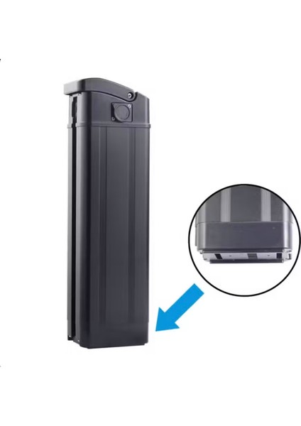 Elektrikli Bisiklet Batarya Akü Kutusu (Yenilenmiş) Alüminyum Boş Kutu (Pilsiz)