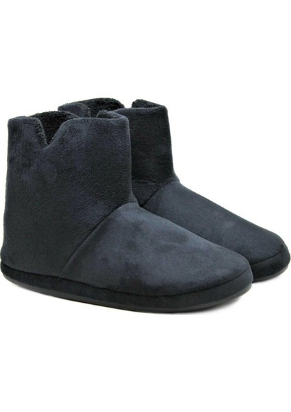 Redplay Gri Erkek Ev Ayakkabısı Ev Pandufu Ev Botu