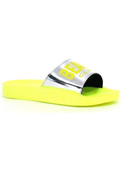 519 Beach Renkli Taban Havuz Bahçe Plaj Günlük Terlik