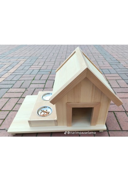Kedi Yuvası Kedi Evi Kedi Barınağı Özel Üretim %100 Isı ve Su Yalıtımlı Tek Yetişkin Kedi Için Idealdir