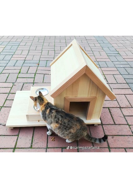 Kedi Yuvası Kedi Evi Kedi Barınağı Özel Üretim %100 Isı ve Su Yalıtımlı Tek Yetişkin Kedi Için Idealdir modelleri