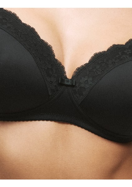 Dantelli Destekli Balensiz T-Shirt Sütyeni modelleri