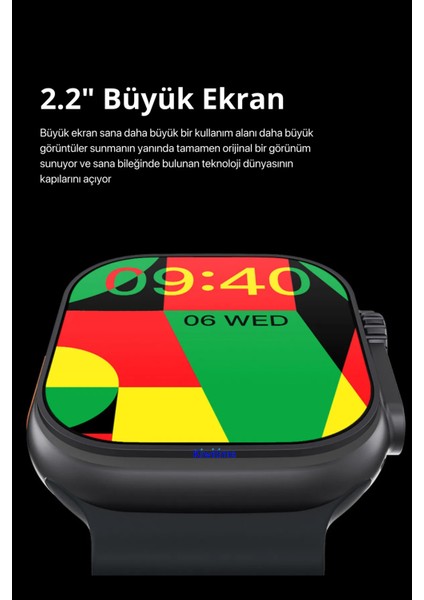 Watch Ultra 2 Plus+ 49mm 2025 Amoled Ekran Akıllı Saat modelleri