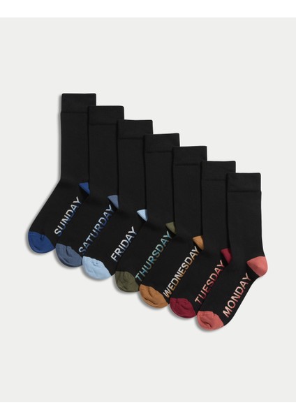7'li Cool & Fresh™ Çorap Seti