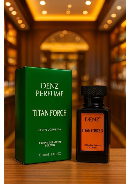 Titan Force 3 Unisex kirke muadili %40 Esans Exrait Kalite yoğun meyveli parfüm modelleri