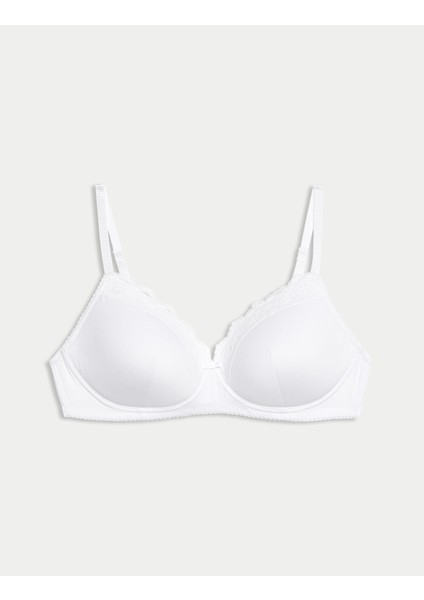 Dantelli Destekli Balensiz T-Shirt Sütyeni fırsatları