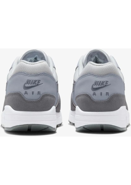 Air Max 1 Erkek Gri Spor Ayakkabı HM9936-001 (Dar Kalıp) fırsatları