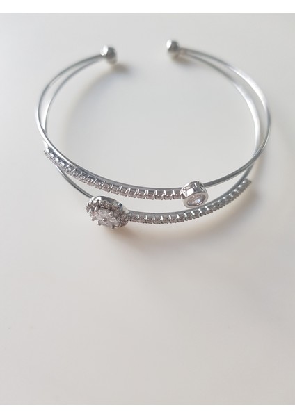 Zirkon Taşlı Çiçek Bileklik indirimleri