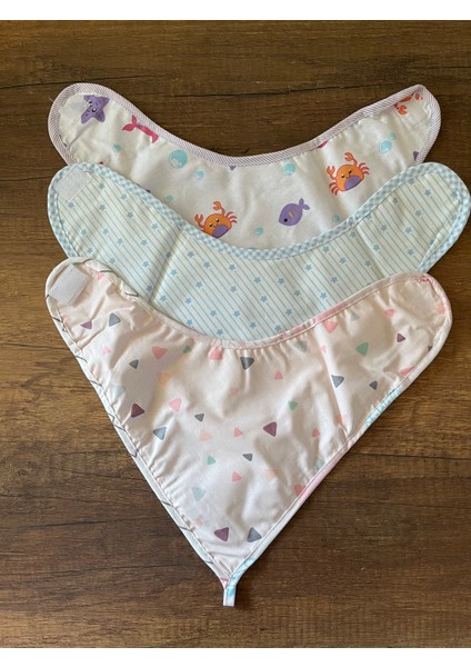 3 Adet Yenidoğan Kız Erkek Bebek Çocuk Önlük Mama Önlüğü fiyatları