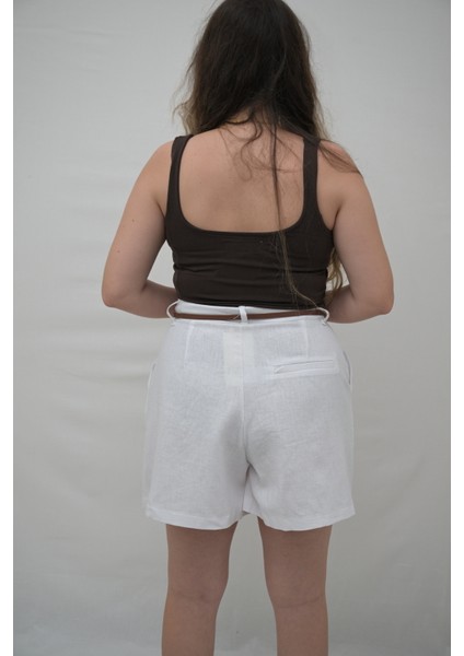 Keten Şehir Boy Şort fiyatları