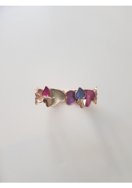 Karışık Pastel Renkli Kalp Bileklik fiyatları